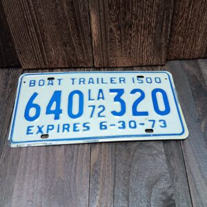 海外 ナンバープレート BOAT TRAILER 1500 インテリア
