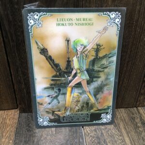 希少 当時物 昭和レトロ　レトロ文具 ダークグリーン 下敷き