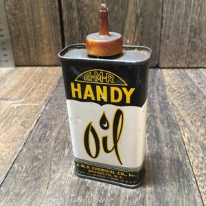 A M R Handy Oil オイル缶 インテリア ガレージ 置物 ディスプレイ