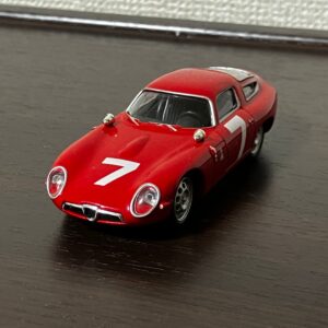 ミニカー アルファロメオ TZ1 1964 1/43 デルプラド delprado