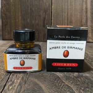 J.HERBIN エルバン  アンブル ドゥ ビルマニー AMBRE DE BIRMANIE 万年筆インク インテリア 雑貨