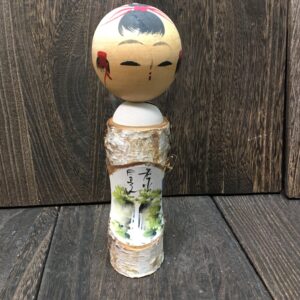 インテリア レトロ こけし コケシ 置物 雑貨 創作こけし アンティーク　No7