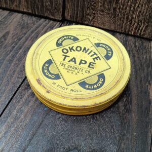 ヴィンテージ缶 アメリカン雑貨 OKONITE TAPE アンティーク レトロ