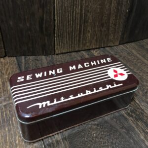 雑貨 昭和レトロ 三菱 ソーイングマシン ミシン ビンテージ  インテリア 小物入れ ケース レトロ