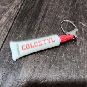 雑貨 インテリア ヴィンテージ COLOSTYL 接着剤 フレンチキーホルダー