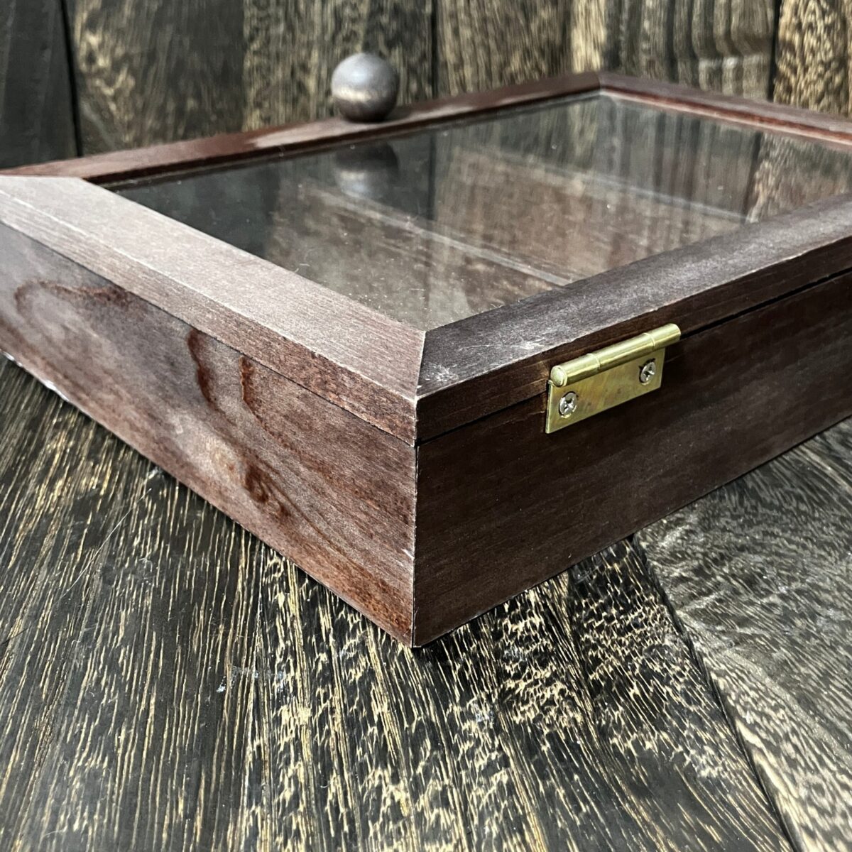 木製 小物入れ コレクションケース 17cm×24cm×4.8cm 収納 アクセサリー - 画像 (4)