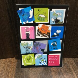 EVERY DAY MUSIC LIFE NOTEBOOK　ノート 藤田貴美・花とゆめ 7号付録