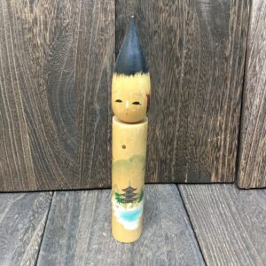 インテリア レトロ こけし コケシ 置物 雑貨 創作こけし アンティーク　有馬　有馬筆