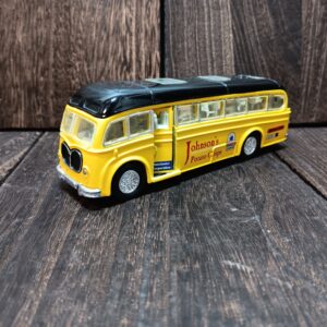 ヴィンテージ アメリカ Johnson’s Potato Crisps バス ミニカー ダイキャスト 車