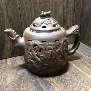 昭和レトロ 中国 急須 富貴 美紅 茶器/茶道具