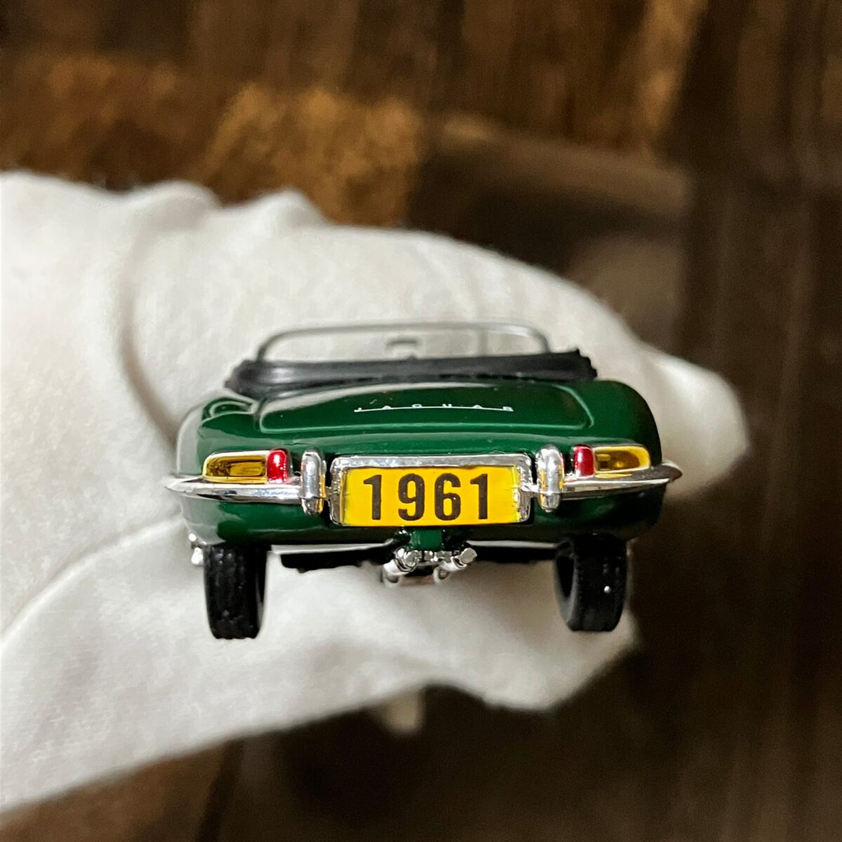 Delprado JAGUAR 'E'TYPE 1961 1/43 デルプラド ジャガー グリーン ミニカー - 画像 (5)