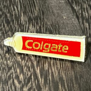 　Colgate　歯磨き粉チューブ　フランス　ピンバッチ　ピンズ　ピンバッジ　ヴィンテージ　コレクション