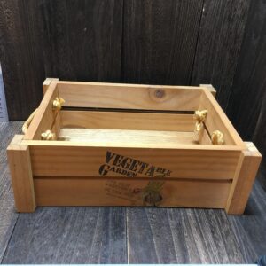 日本製 野菜かご 野菜ケース 木製 VEGETABLE GARDEN インテリア 雑貨