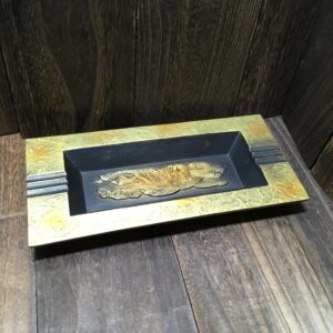 灰皿 昭和レトロ 鉄 インテリア　雑貨 豪華