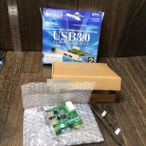 PCI Express用 USB3.0増設 USB2ポート搭載 インターフェースボード　PL-US3IF02PE