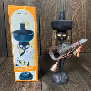 IDEAL製 エレキ栓抜き 黒ん坊 アイアイ人形 昭和レトロ ボトルオープナー 置物 木製 インテリア小物雑貨4