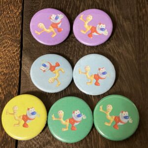Ren&Stimpy レンアンドスティンピー 缶バッジ まとめ売り 7個 コレクション