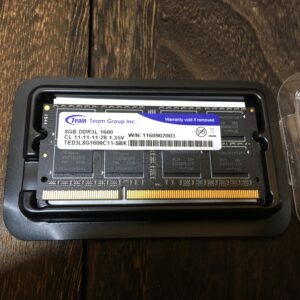 Team TED3L8G1600C11 8GB メモリ
