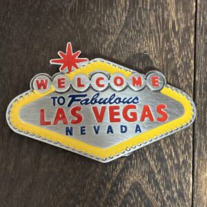 ラスベガス　WELCOME TO FABULOUS LAS VEGAS NEVADA　バックル　ベルト　アメリカン雑貨