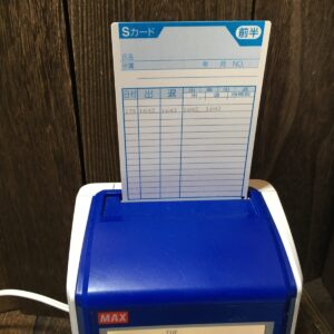 MAX タイムレコーダー　ER-110SU 2