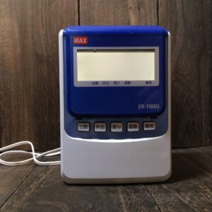 MAX タイムレコーダー　ER-110SU 3