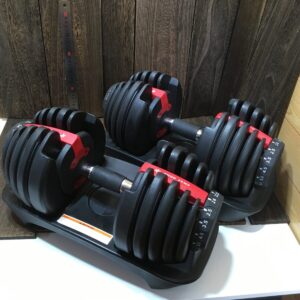 GOGO JUMP 24kg ペア アジャスタブルダンベル 可変式ダンベル ホームジム トレーニング 筋トレ