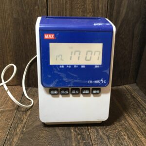 MAX タイムレコーダー　ER-110S5C
