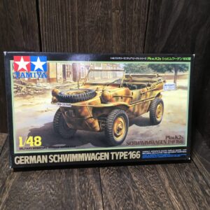 タミヤ 1/48 ドイツ シュビムワーゲン タイプ166 プラモデルキット