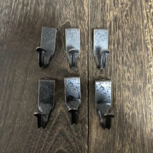 6個組 アンティーク調 アイアンフック インテリア　雑貨　壁掛け　コート掛け　帽子掛け　レトロ