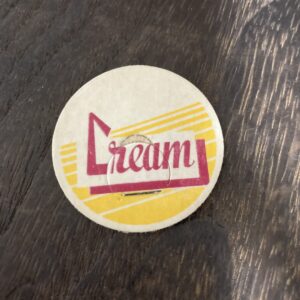 Cream ハワイ ポグ メンコ ミルクキャップ POG ビンテージ アメリカン雑貨 牛乳瓶の蓋 2