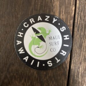 CRAZY SHIRT HAWAII MAUI SURF CO. ハワイ ポグ メンコ ミルクキャップ POG ビンテージ アメリカン雑貨 牛乳瓶の蓋